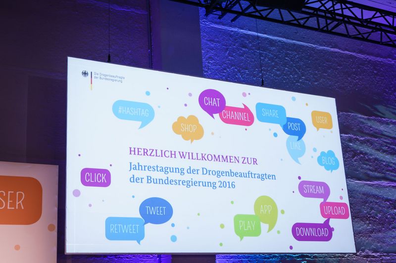 Foto - Jahrestagung der Drogenbeauftragten der Bundesregierung am 09.11.2016